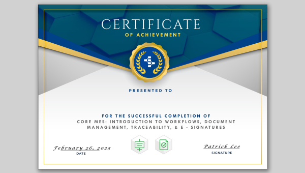 Инженеры ТОО VSE прошли обучение по курсу «Manufacturing Execution System»